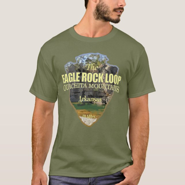 Camiseta Eagle Rock Loop (seta) (Frente)