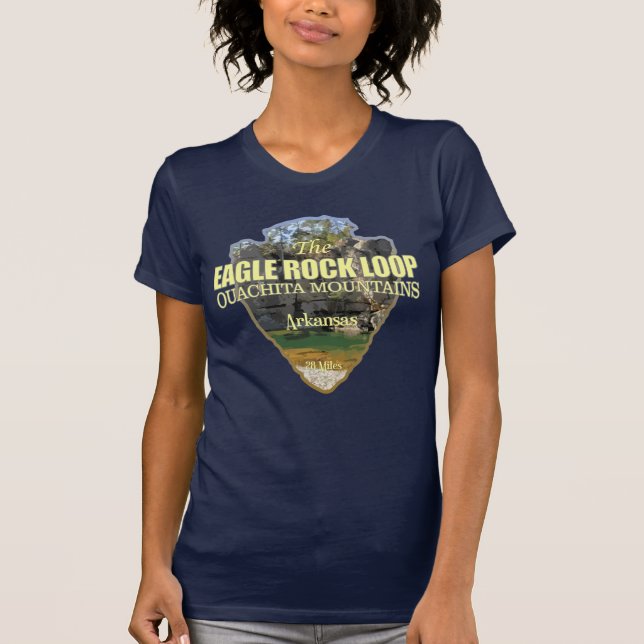 Camiseta Eagle Rock Loop (seta) (Frente)