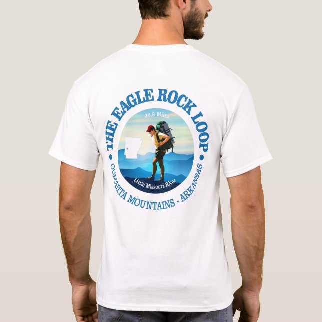 Camiseta Eagle Rock Loop Trail (Verso)