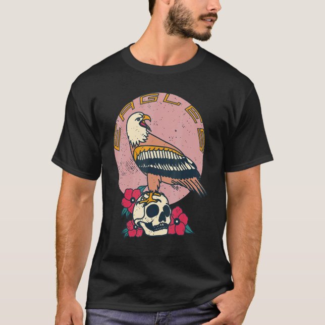 Camiseta Eagle Sharp Objects Falconry Falcon Hawk Goshawk O (Frente)