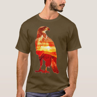 Camiseta Eagle Sunset Dupla Exposição