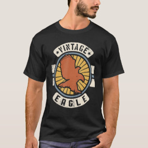 Camiseta Eagle Vintage Classic Retro 60s 70s Animal