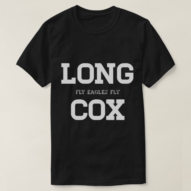 Camiseta Eagles Chris Long e Fletcher Cox Tee (Frente do Design)