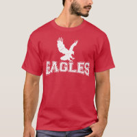 Eagles Fly Vintage Eagles Voando com Pássaro Inspi