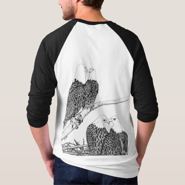 Camiseta EAGLES HARRIET OZZIE M15 Es O LEGADO CONTINUA (Verso)