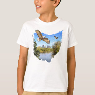 Camiseta Eagles Scioto River Columbus Ohio