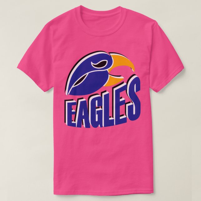 Camiseta Eagles Sports Team Blue amp (Frente do Design)