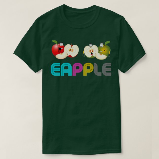 Camiseta Eapple Funny Gift 5 (Frente do Design)