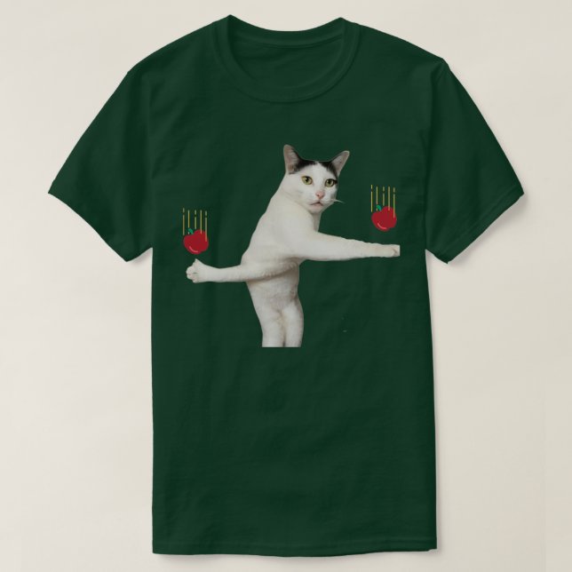 Camiseta Eapple Funny GiftCat 2 (Frente do Design)