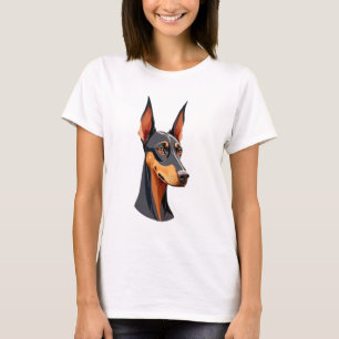 Camiseta Ear Doberman Natural