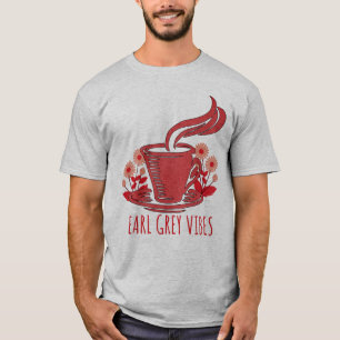 Camiseta Earl Cinza Vibes Tea Lover