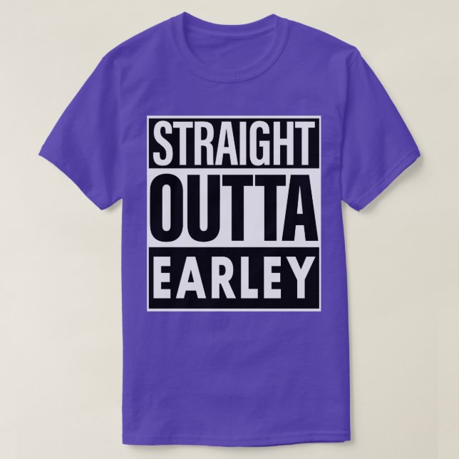 Camiseta Earley Name Hetero Outta Earley (Frente do Design)