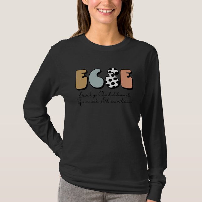 Camiseta Early Childhood Special Education Professional Spe (Frente)