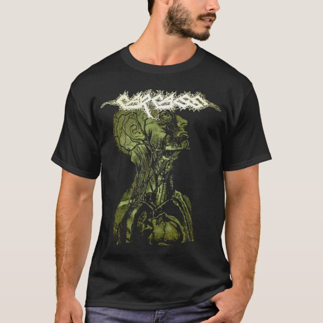 Camiseta EARpluged CARCASS Banda em alta Carcass (Frente)