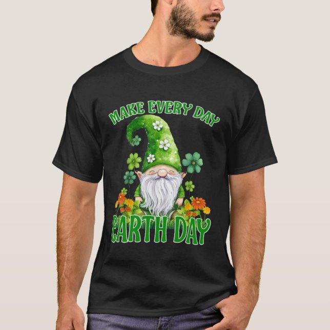 Camiseta Earth Day 2023 Make Every Day Earth Day Teacher Ki (Frente)
