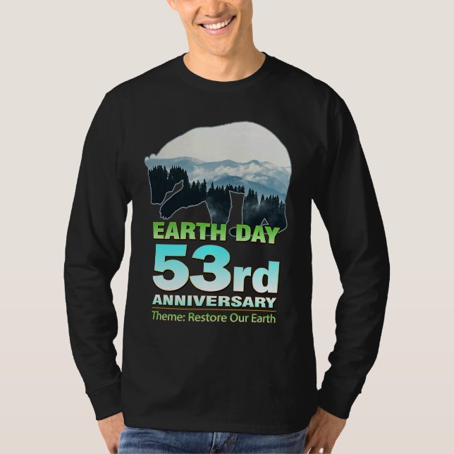 Camiseta Earth Day 53rd Anniversary Celebrate Earth Day 202 (Frente)