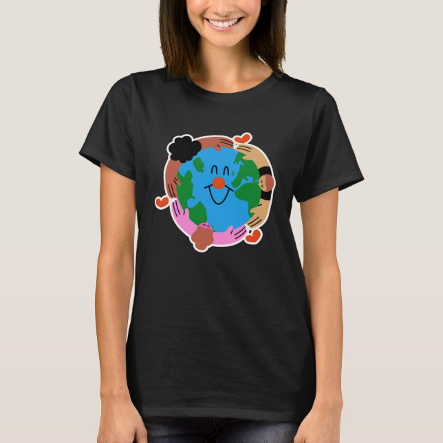 Camiseta Earth day Everyday Cute Earth (Frente)