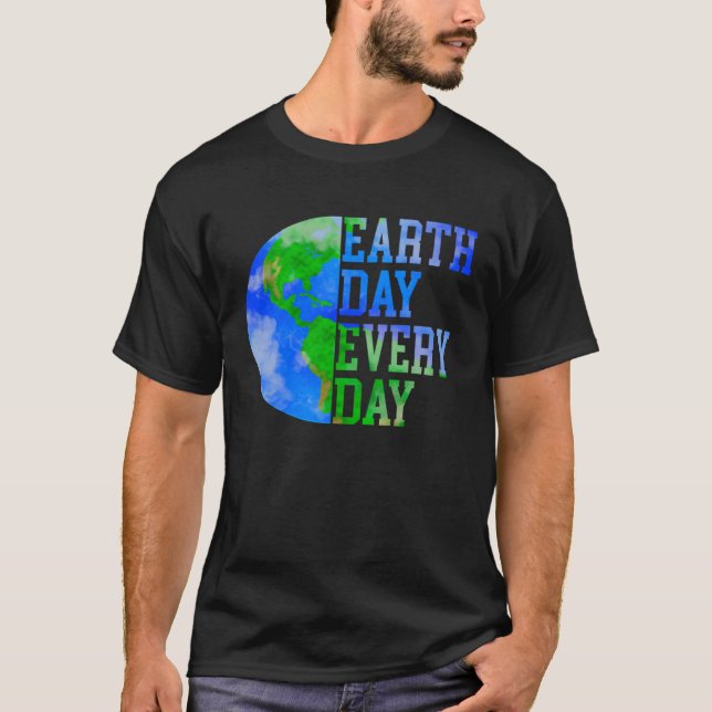 Camiseta Earth Day everyday Earth Day For Kids boys girls S (Frente)