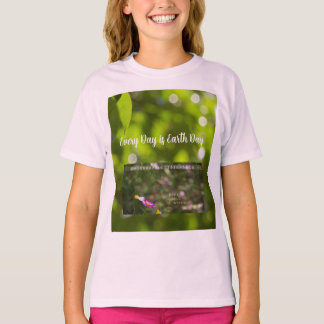 Camiseta Earth Day Gift 🌸Spring Awakening girls t-shirt