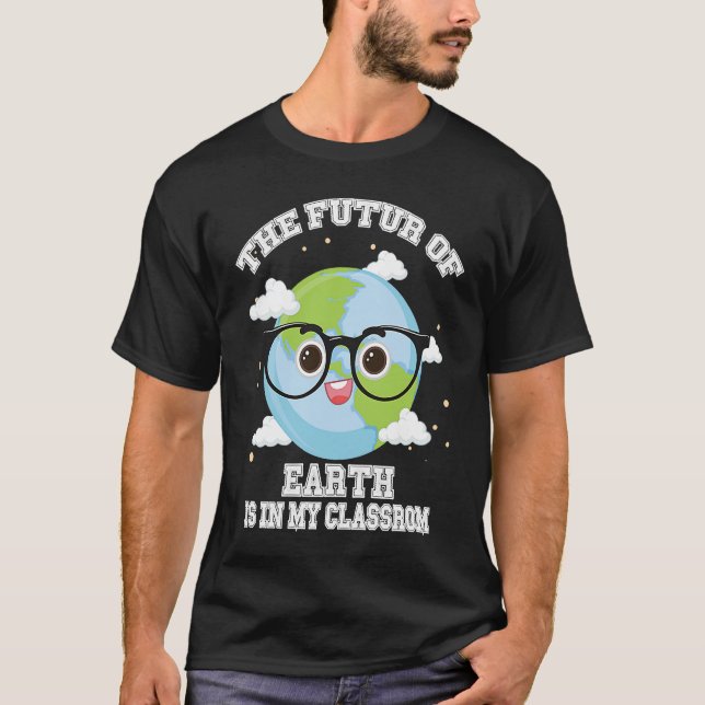 Camiseta Earth Day Teachers Students Classroom   eco friend (Frente)