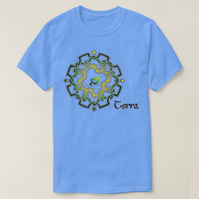 Camiseta Earth Knot v1 (Frente do Design)