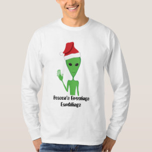 Camiseta Earthlings dos cumprimentos da estação
