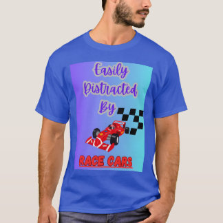 Camiseta Easily Distracted By Race cars design formula car 