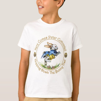 Camiseta Easster - Aqui Vem Peter Cottontail