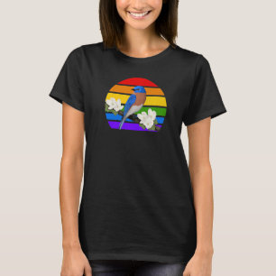 Camiseta "East Bluebird Rainbow Bird Birdwatcher Diversit"