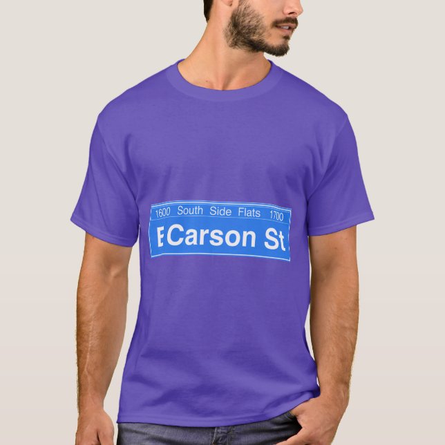 Camiseta East Carson Street vintage (Frente)