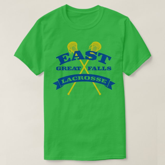 Camiseta East Excelente Falls Lacrosse (Frente do Design)