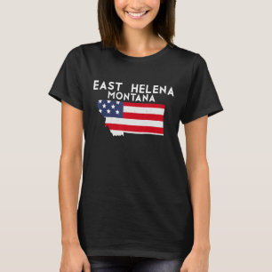 Camiseta East Helena Montana EUA State America Viagem Monta