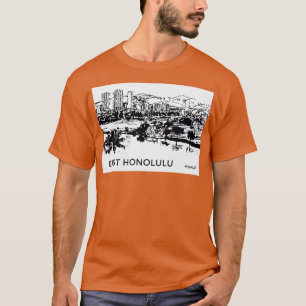 Camiseta East Honolulu Hawaii