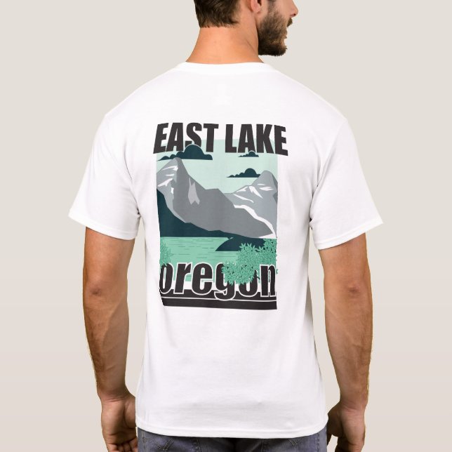 Camiseta East Lake Oregon (Verso)