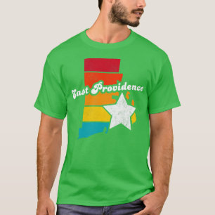 Camiseta East Providence Rhode Island Vintage se afogou tan