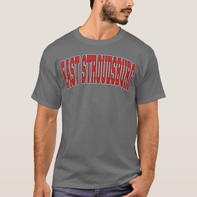 Camiseta East Stroudsburg Pa Pennsylvania Varsity Style Usa (Frente)