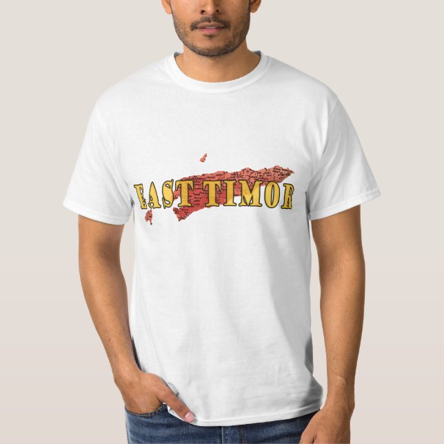 Camiseta East Timor map T-Shirt (Frente)