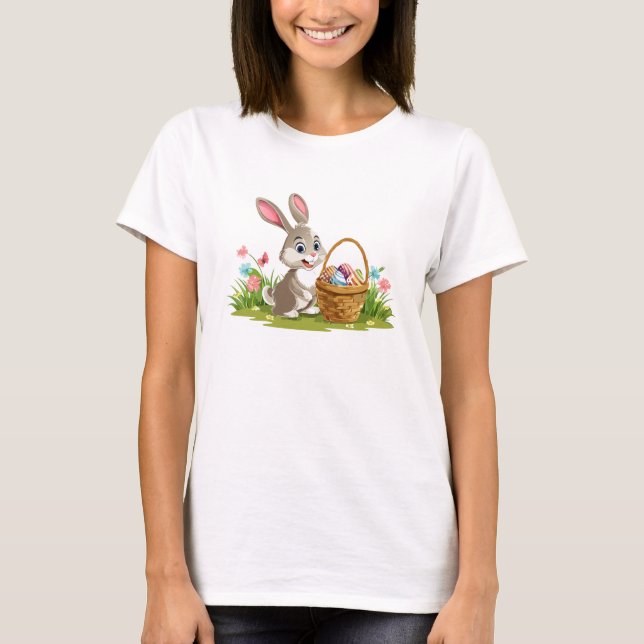 Camiseta Easter bunny (Frente)