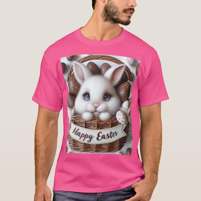 Camiseta Easter Bunny Chocolate Egg (Frente)