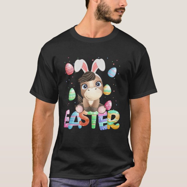 Camiseta Easter Bunny Horse   Easter Horse (Frente)