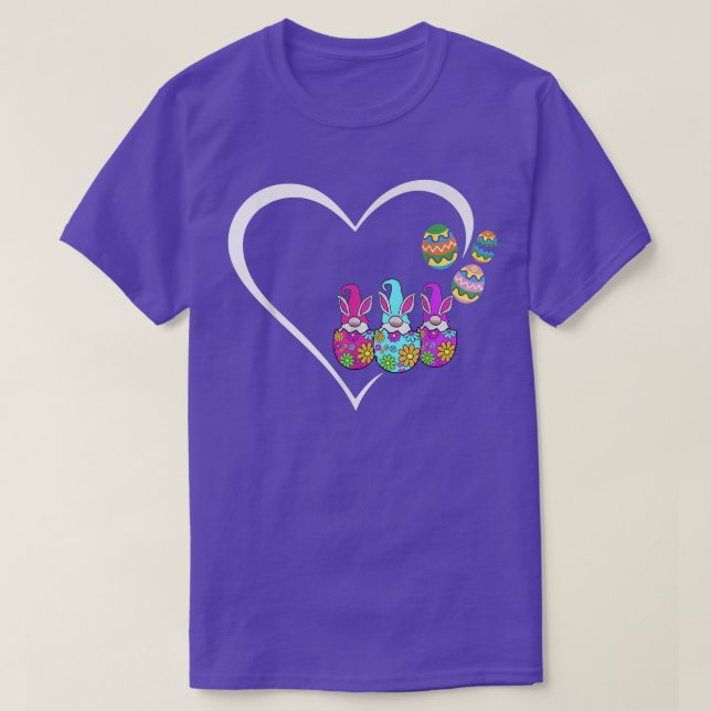 Camiseta Easter Bunny Spring Gnome Easter Egg Hunting And B (Frente do Design)