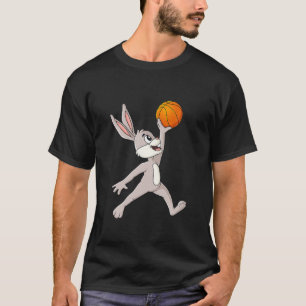 Camiseta Easter Day Rabbit A Dunking Basketball Funny Boys
