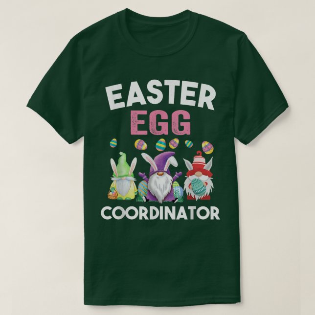 Camiseta Easter Egg Coordinator Funny Boys Girls Teens Cool (Frente do Design)