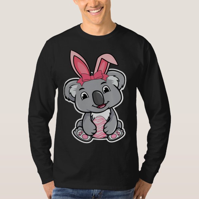 Camiseta Easter Egg Hunt Bunny Ear Koala Easter Day 2023 (Frente)