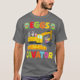 Camiseta Easter EggsCavator Clothing For Kids Toddlers East