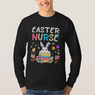 Camiseta Easter Nurse Happy Easter Day Women Men Rabbit Bun