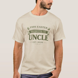 Camiseta Easter Pregnancy Announcement Shirt for Uncle