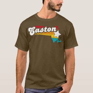 Camiseta Easton Massachusetts Vintage afligiu Souvenir 2