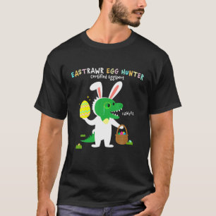 Camiseta Eastrawr Egg Hunter Certified Eggspert Páscoa T Re