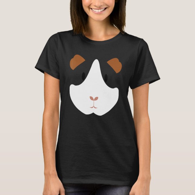 Camiseta Easy Diy Halloween Costume  Guinea Pig (Frente)